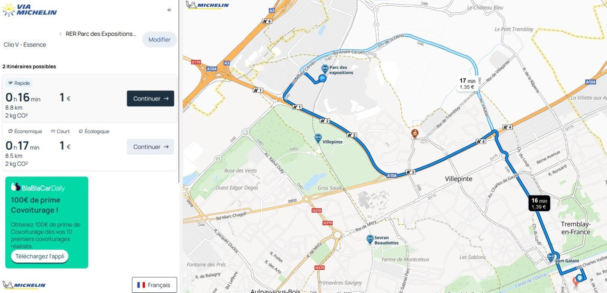 Studio Neuf Parking Securise Direct Cdg Et Paris Centre Parc Expo Villepinte & Arena Grand Paris Tremblay-en-France Buitenkant foto
